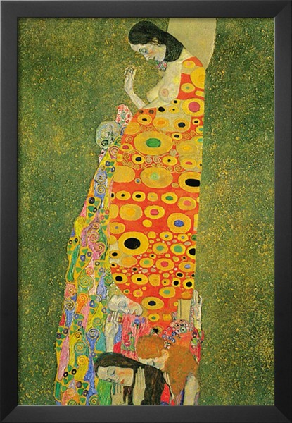 Abandoned Hope - Gustav Klimt Paintings